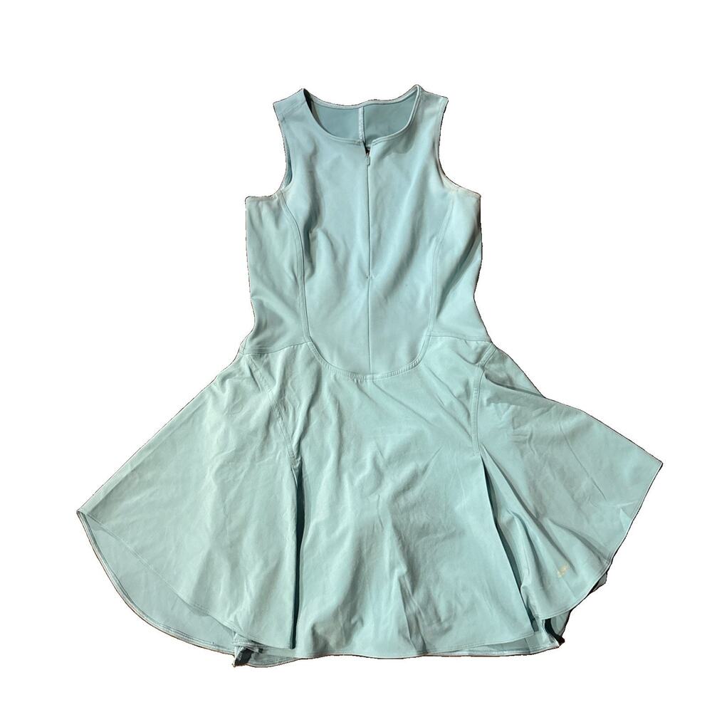 Lululemon Everlux Short-Lined Tennis Tank Dress 6" size 6 Tidal Teal Blue - Picture 6 of 12